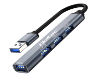 QOLTEC USB-A 4x USB 3.0 53791 - 1213292 - zdjęcie 1